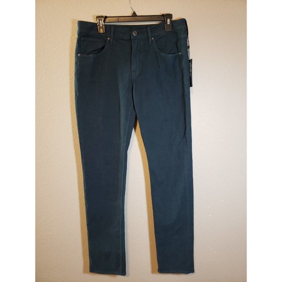 34 Heritage Green Cool Max Courage Jeans Mid rise Straight NEW size 36 x 32 - Picture 1 of 14